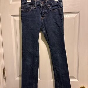 Abercrombie & Fitch Dark Blue Skinny Jeans, Girls size 12
